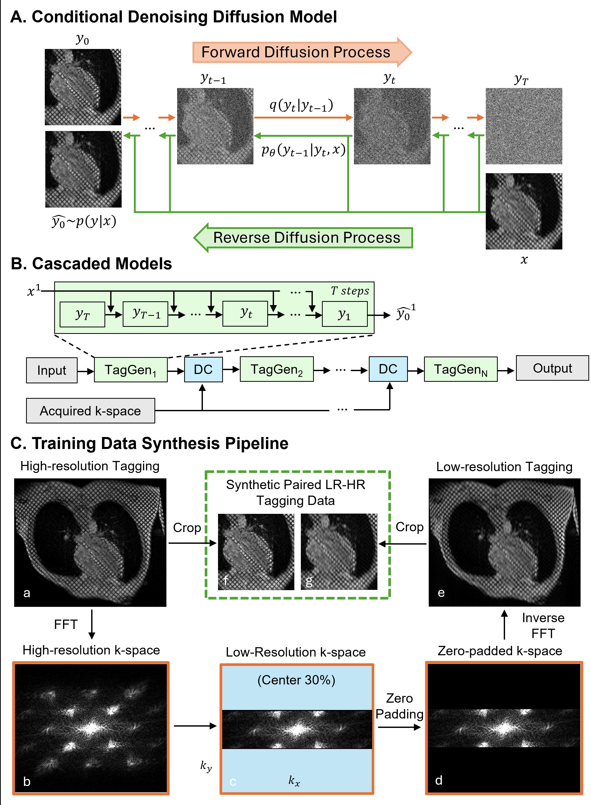TagGen: Diffusion-based generative model for cardiac MR tagging super resolution